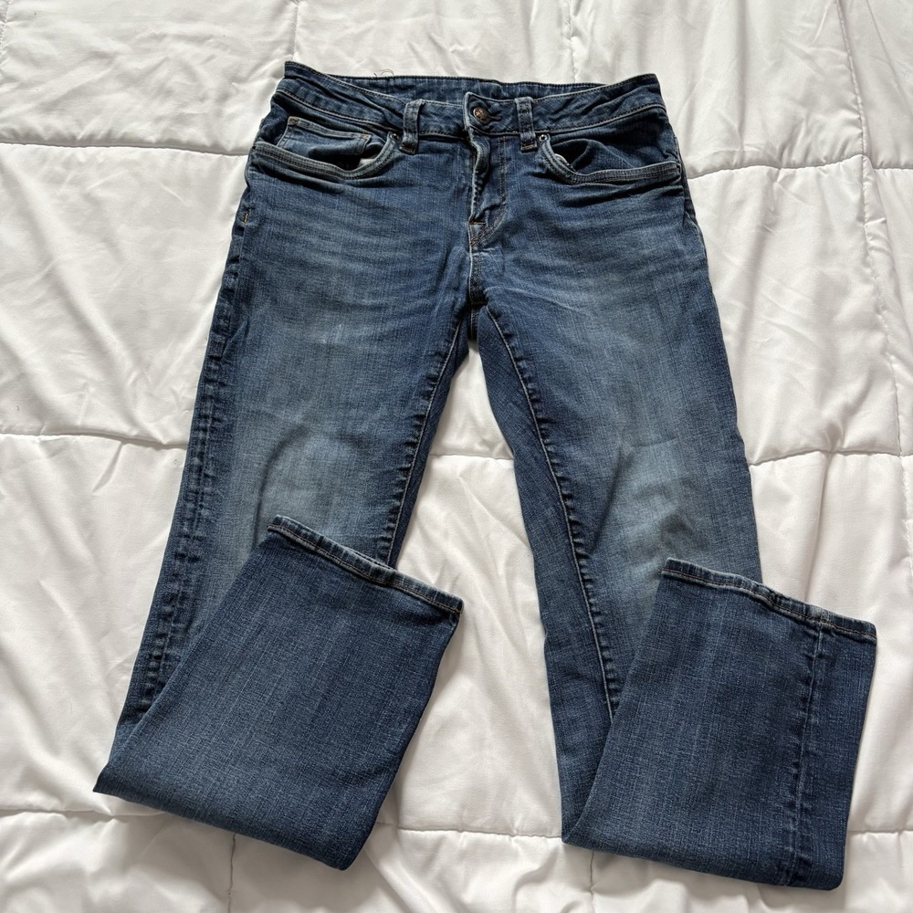 Buffalo David Bitton Straight Six W30 L30‎ Mens Jeans Distressed We Are Denim